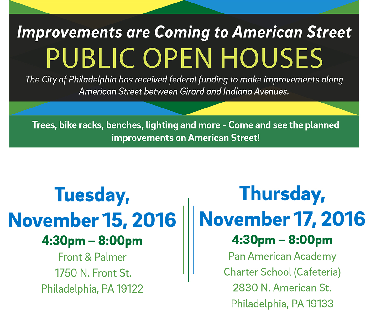 The next open house events will be held in mid-November: 