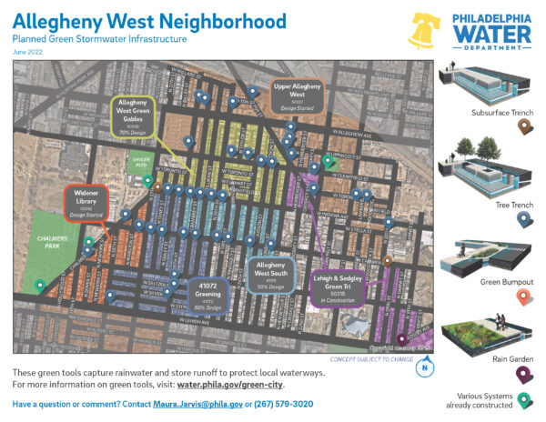 Allegheny West Neighborhood Outreach Map