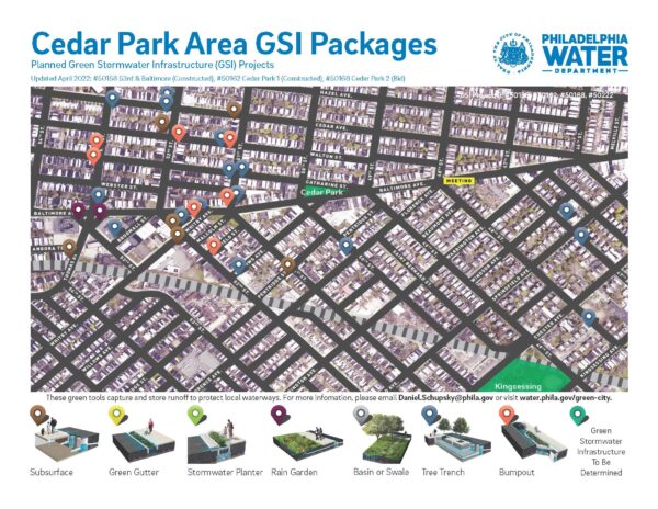 Cedar Park GSI Map