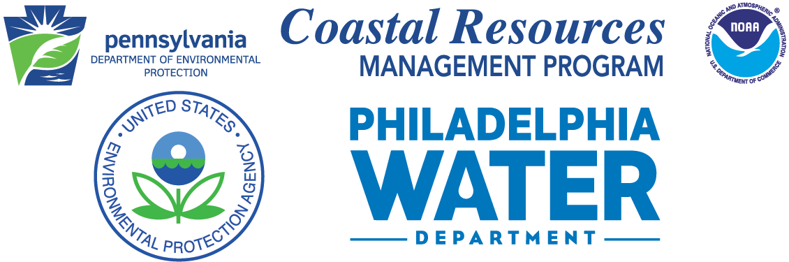 Pennsylvania Department of Environmental Protection, Coastal Resources Management Program, National Oceanic and Atmospheric Administration (NOAA), United States Environmental Protection Agency, and the Philadelphia Water Department