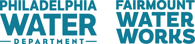 Philadelphia Water Department and Fairmount Water Works logos