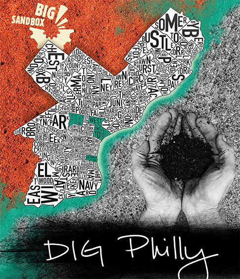 Big Sandbox Dig Philly Announcement Poster