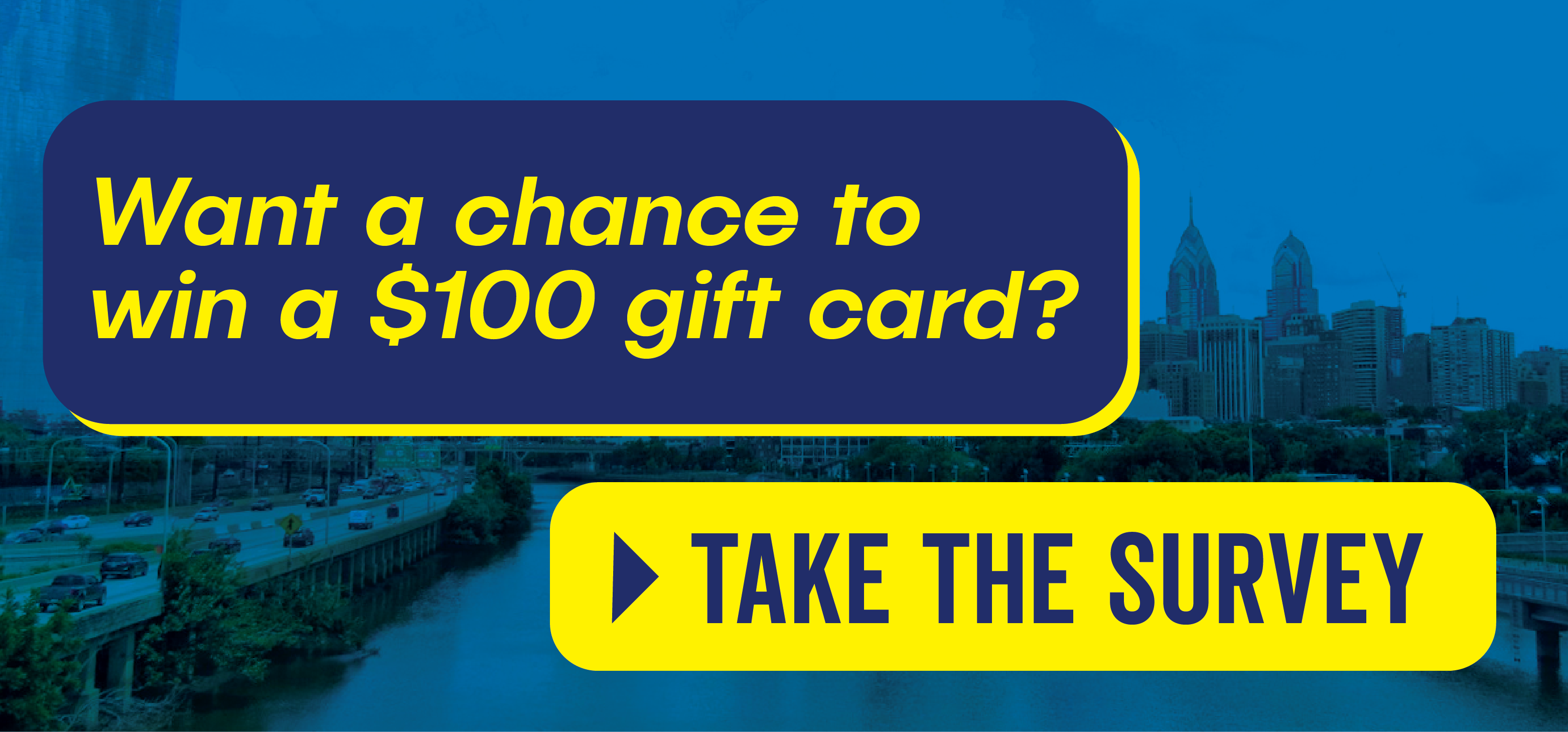 Want a chance to win a $100 gift card? Click here to take the survey!