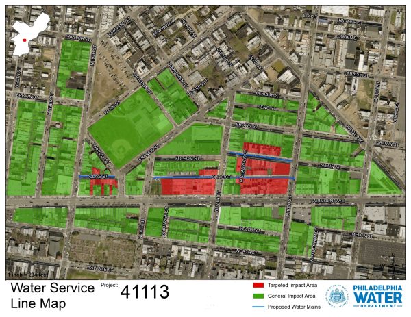 Map of Project #41113