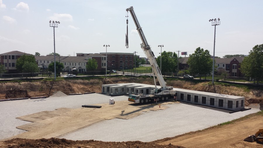 Lanier Park Construction, Project #50102, May 2016