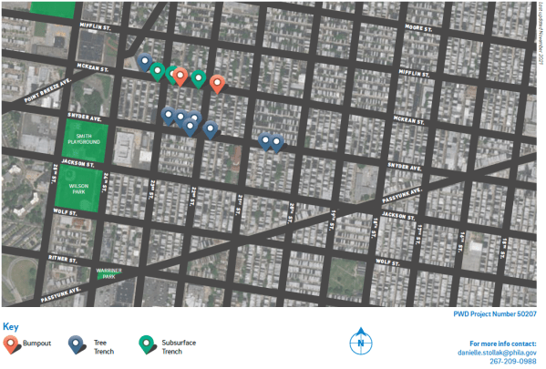 Map of Project #50207